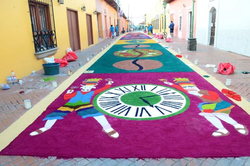 Alfombras de Semana Santa